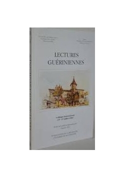 Lectures Gueriniennes - autograf Gely