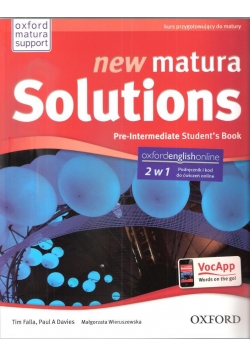 Matura Solutions NEW Pre-intermed. 2E SB & E-WB PL