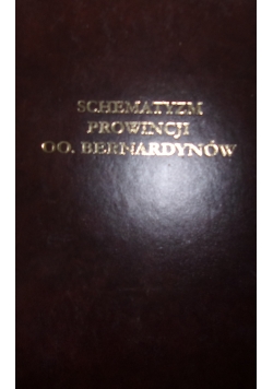 Schematyzm prowincji OO Bernardynów