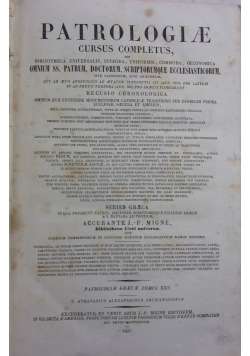 Patrologiae 1857 r.