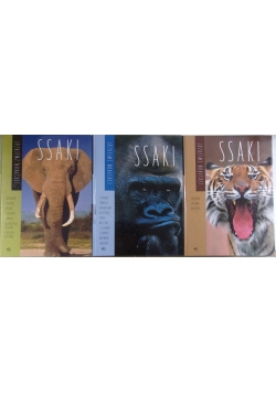 Leksykon zwierząt , zestaw 3 książek