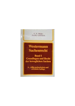 Westermann Sachenrecht