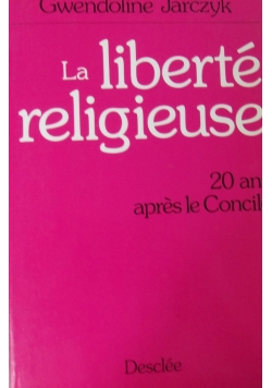 La liberte religieuse
