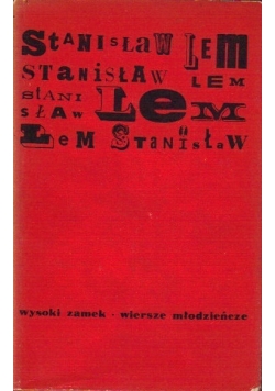 Wysoki zamek, wiersze młodzieńcze