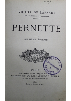 Pernette 1891 r.