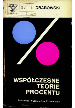 Współczesne teorie procentu
