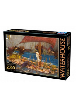 Puzzle 2000 Waterhouse, Ulisses i syreny