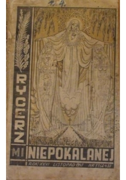 Rycerz niepokalanej ,nr. 11 1947 r.