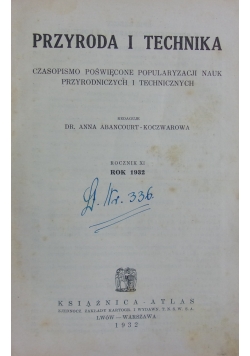 Przyroda i technika ,1932 r.,Zeszyt 1-10