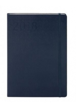 Kalendarz 2018 Minimalizm A5 granatowy ANTRA