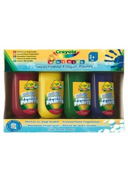 Farby do malowania palcami 4szt CRAYOLA