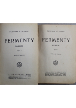 Fermenty tom 1 i 2 1914 r.