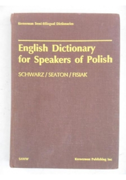 English Dictionary for Speakers of Polish