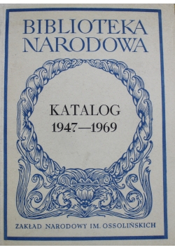 Katalog 1947 1969