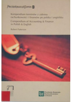 Kompendium terminów z zakresu rachunkowości i finansów po polsku i angielsku