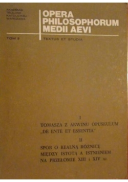 Opera philosophorum medii aevi T.2
