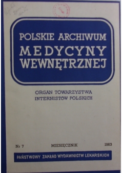Polskie Archiwum Medycyny Wewnętrznej, 12 numerów
