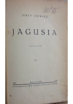 Jagusia, 1928 r.
