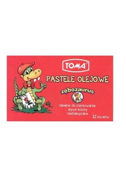 Pastele olejowe De Luxe 12 kolorów TOMA