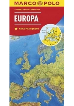 Mapa drogowa Europa MARCO POLO 2016