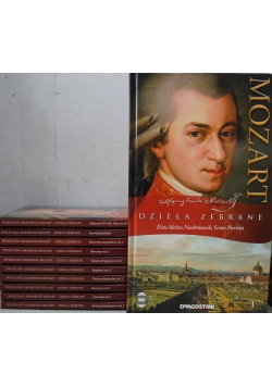 Mozart Dzieła zebrane 11 tomów + płyty CD