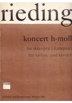 Koncert h moll na skrzypce i fortepian