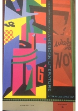The Norton Anthology of American Literature, vol E