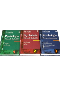 Psychologia podręcznik akademicki, Tomy 1,2 i 3