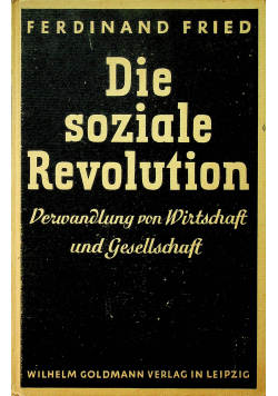 Die soziale Revolution 1942 r