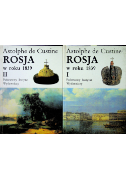 Rosja w roku 1839 tom I II