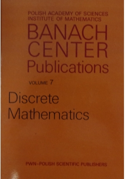 Discrete Mathematics ,Vol 7