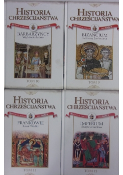 Historia Chrześcijaństwa ,Zestaw 4 książek