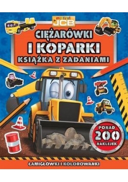 My first JCB Ciężarówki i koparki. Książka z zad.