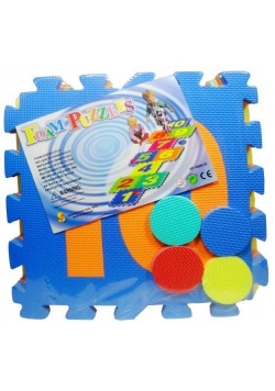 Puzzle podłogowe 10 el. Gra w klasy