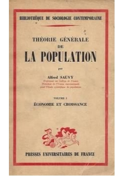 Theorie Generale de La Population
