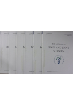The Journal of Bone and Joint Surgery,zestaw 6 książek