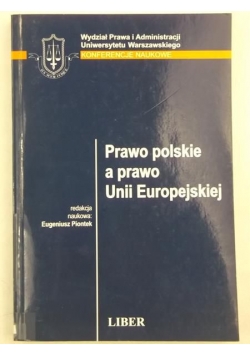Prawo polskie a prawo Unii Europejskiej