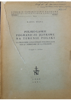 Polsko laskie pogranicze językowe na terenie Polski część 1