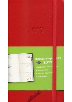 Kalendarz 2019 tygodniowy LUX