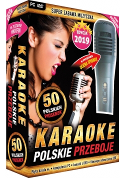 Karaoke Polskie Przeboje edycja 2019 - z mikrofonem (PC-DVD)