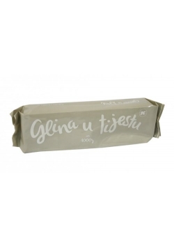 Glina ceramiczna 1 kg Karbon