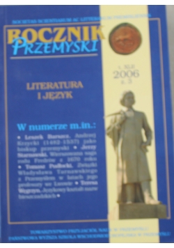 Rocznik Przemyski tom XLII zeszyt 3