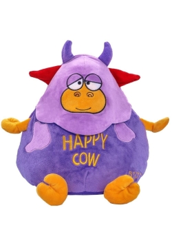Happy Cow 30cm fioletowa