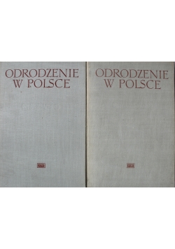 Odrodzenie w Polsce tom 2 część 1 i 2