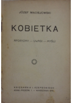 Kobietka, 1918r.