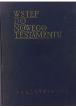 Wstęp do nowego Testamentu
