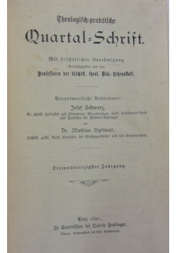 Theologisch praktische Quartalschrift 43, 1890 r.
