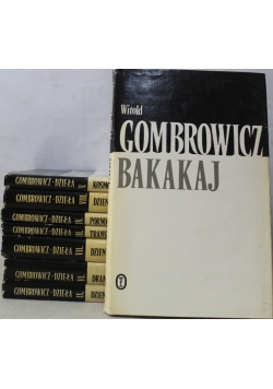 Dzieła Gombrowicz 8 tomów