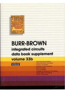 Integrated circuits data book supplement volume 33b