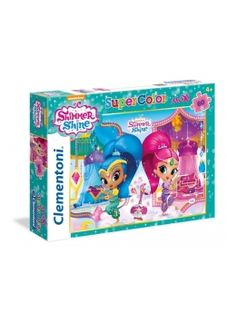 Puzzle 60 maxi Superkolor Shimmer and shine
